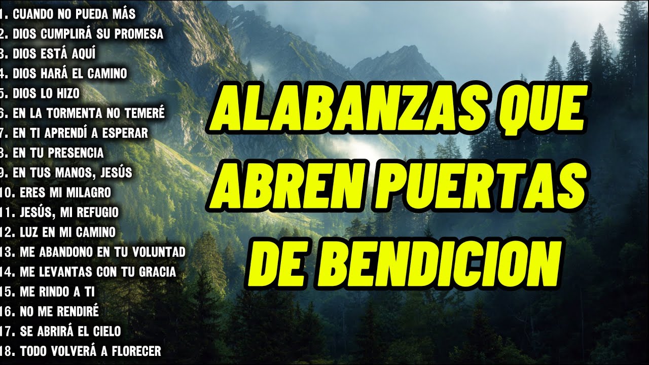 MÚSICA CRISTIANA 2025 QUE TRAE PAZ AL CORAZÓN - ALABANZAS PARA EMPEZAR EL DÍA CON FE PARA