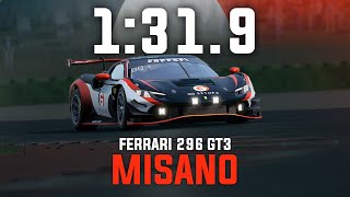 Misano 1:31.9 - Ferrari 296 GT3 - GO Setups | ACC 1.10.2