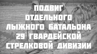 Подвиг Лыжного Батальона 29 Гвардейской Сд (Д. Лёскино, 23-24 Февраля 1943 Года)