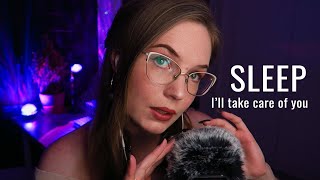 (Almost) Propless ASMR ⚡ Fluffy Mic, Long Nails, Kisses, Face Touching