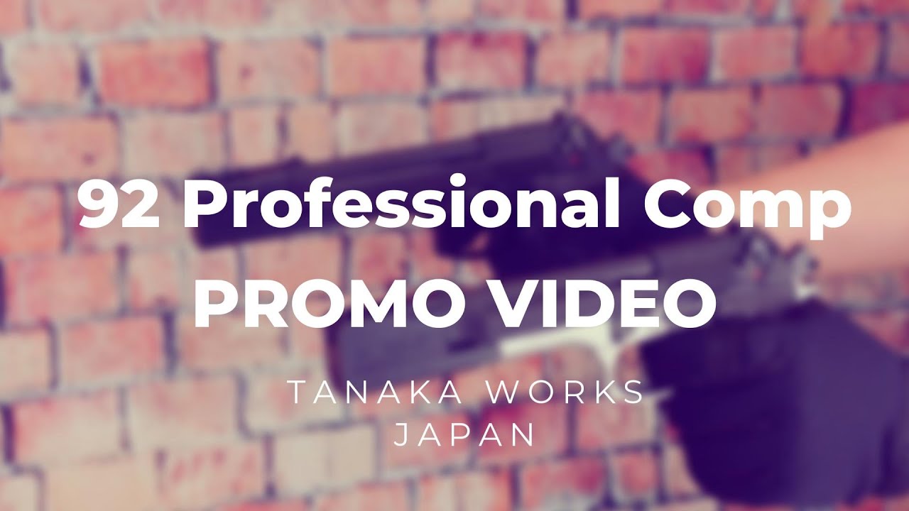 TANAKA WORKS 92 ”Professional Comp” Model Gun 紹介PV - YouTube