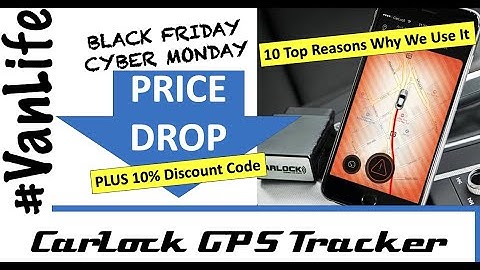 Black Friday - Carlock GPS Vehicle Tracker Top 10 Reasons to Buy - Cyber Monday