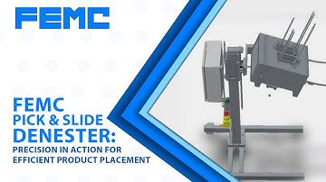 FEMC Pick & Slide Denester: Precision in Action for Efficient Product Placement