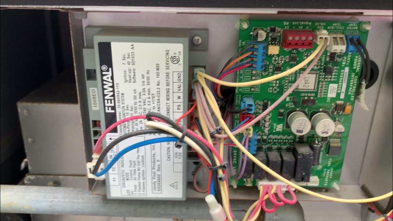 Jandy LXi CHK IGN FAULT YouTube