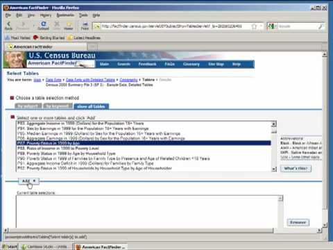 Census Data and GIS - Part 1