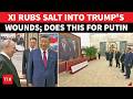 ON CAM: Xi Gives Putin ‘Special Tour,’ Unveils Giant Portraits After Trump Snub