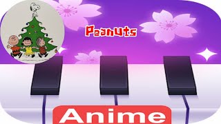 Vince Guaraldi - Peanuts ( Peanuts ) Anime Tiles : Piano Music screenshot 3