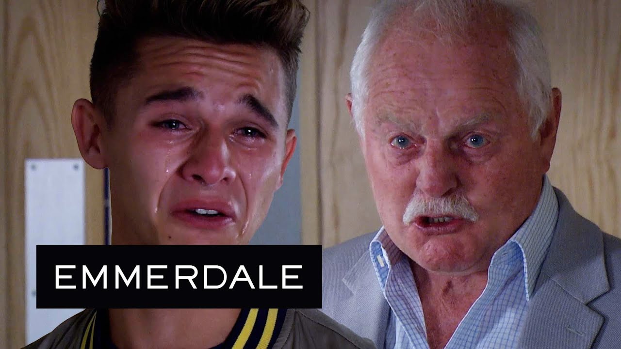 Emmerdale Jacob Is in Despair as He Worries David Will Die YouTube