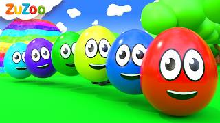Surprise Eggs Kids Songs | ZuZoo Nursery Rhymes &amp; Kids Songs