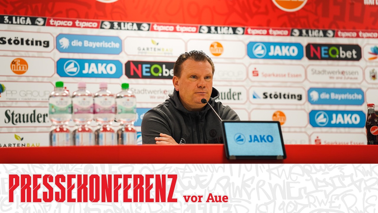 Rot-Weiss Essen vor Heimspiel gegen FC Erzgebirge Aue