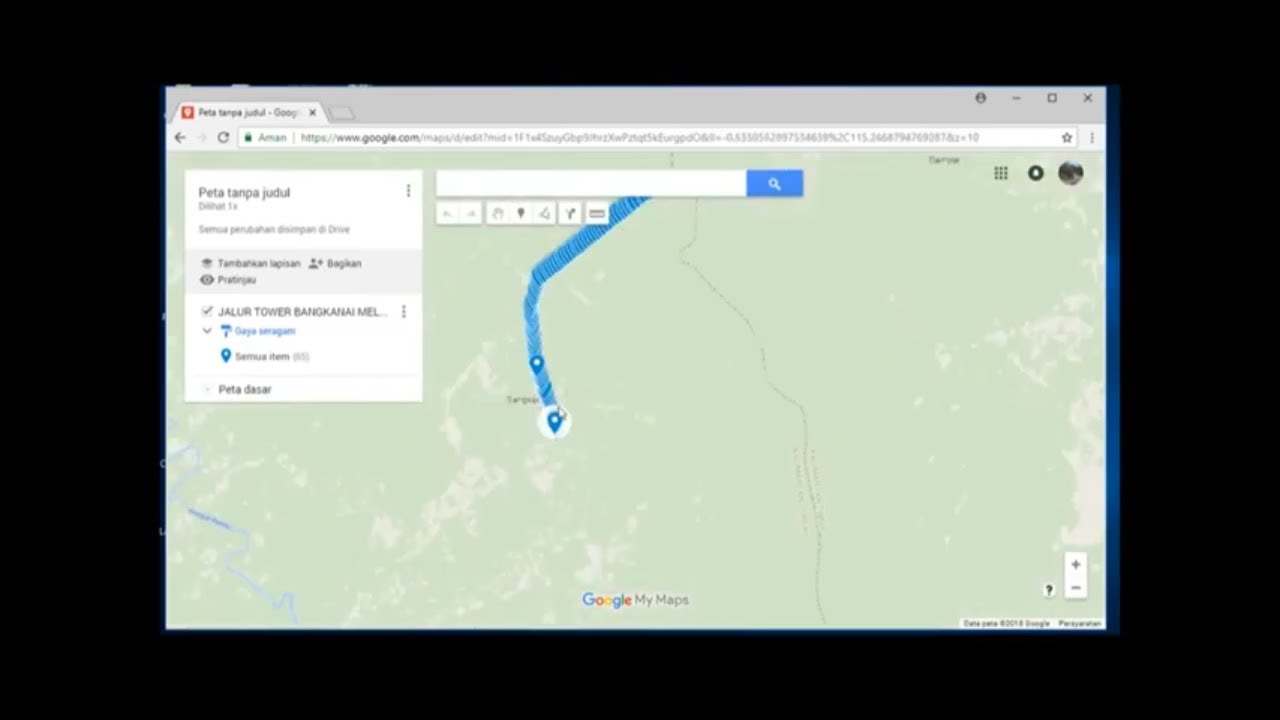 Tutorial Cara ploting Koordinat excel ke google map - YouTube