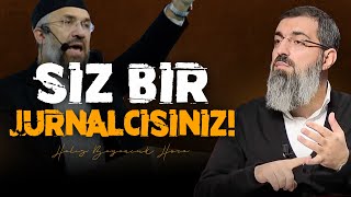Siz Bir Jurnalcisiniz İhsan Şenocak Hoca - Halis Bayancuk Hoca