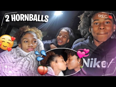 I PUT 2 H0RNBALLS ON A BLIND DATE *they left the car a mess 😍🍑🍆