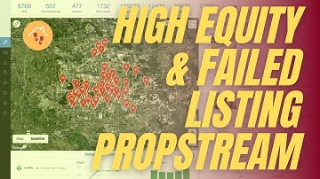 Propstream: How to create High Equity Failed listing