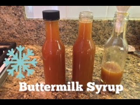 BUTTERMILK SYRUP | Holiday Cooking Tutorial | *How Ines Rolls*