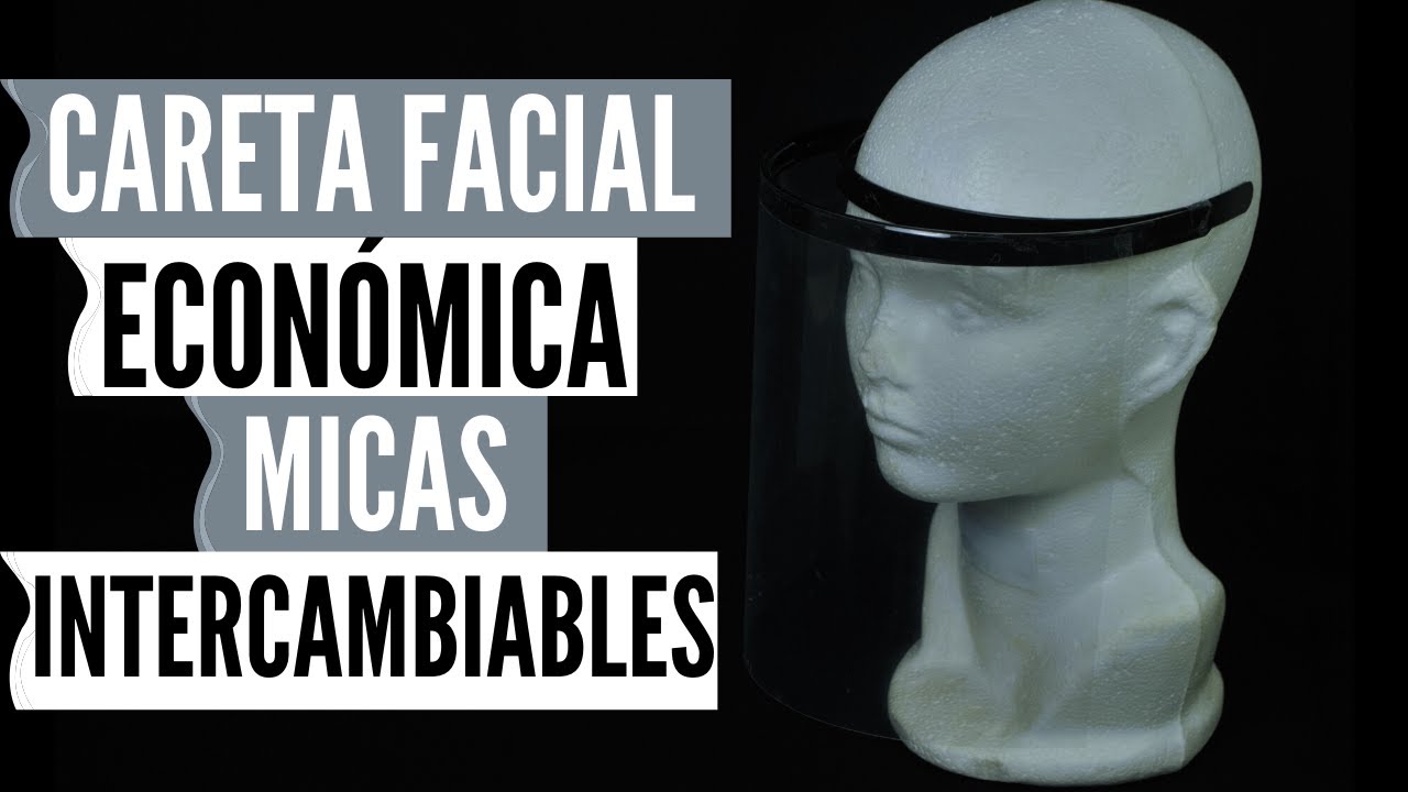 COMO HACER CARETA O MASCARA DE PROTECCIÓN CASERA