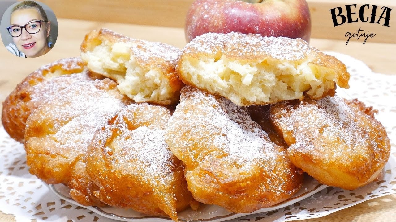Najlepsze racuchy, placuszki z jabłkami. Zrobisz w 10 minut. Przepis dla początkujących.Becia gotuje