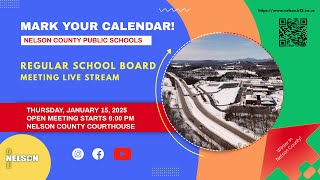 NCPS - Regular School Board Meeting  - January 15, 2026