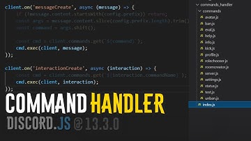 Хандлер для команд сообщений и Slash
