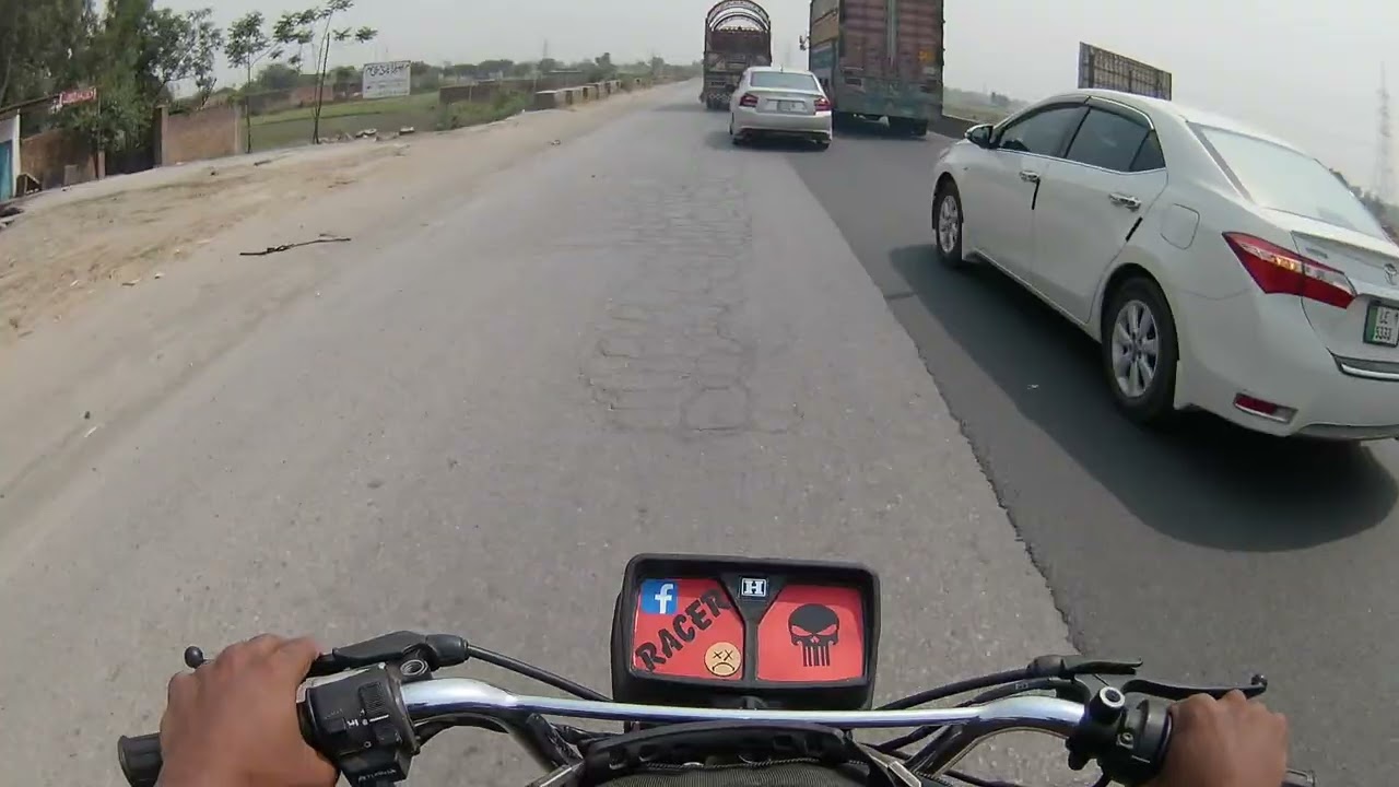 GT Road Fast Bike Ride | High Speed Motorcycle Journey on  Grand Trunk Road | Raw Engine Sound Ride