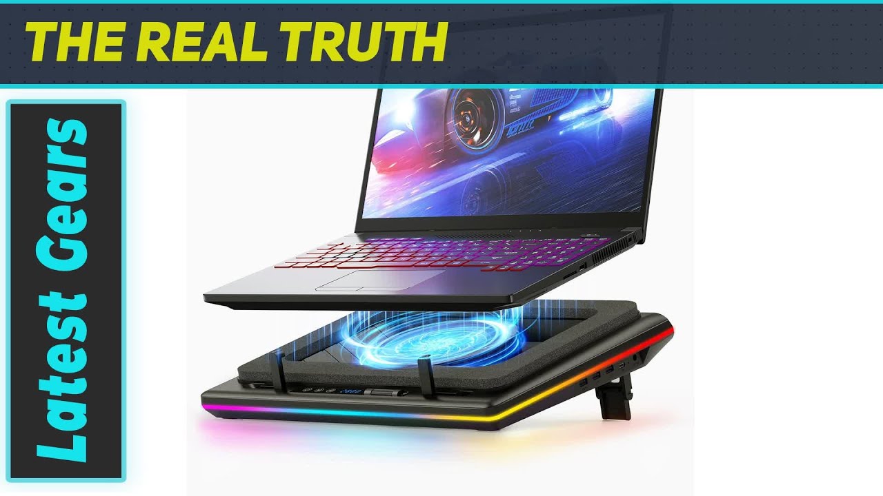 llano RGB Laptop Cooling Pad: The Best for Gamers