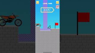 Draw bridge puzzle game level 1495 #gaming #drawing #Shorts