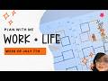 Plan With Me: Work + Life Planner Week of July 7th