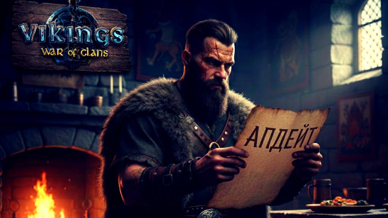 Апдейт (Update)  Vikings:War of Clans