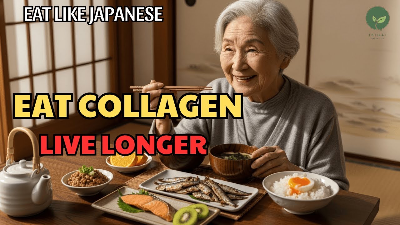 Питайтесь как японцы: 6 недорогих коллагеновых суперпродуктов, которые каждый пожилой человек дол...