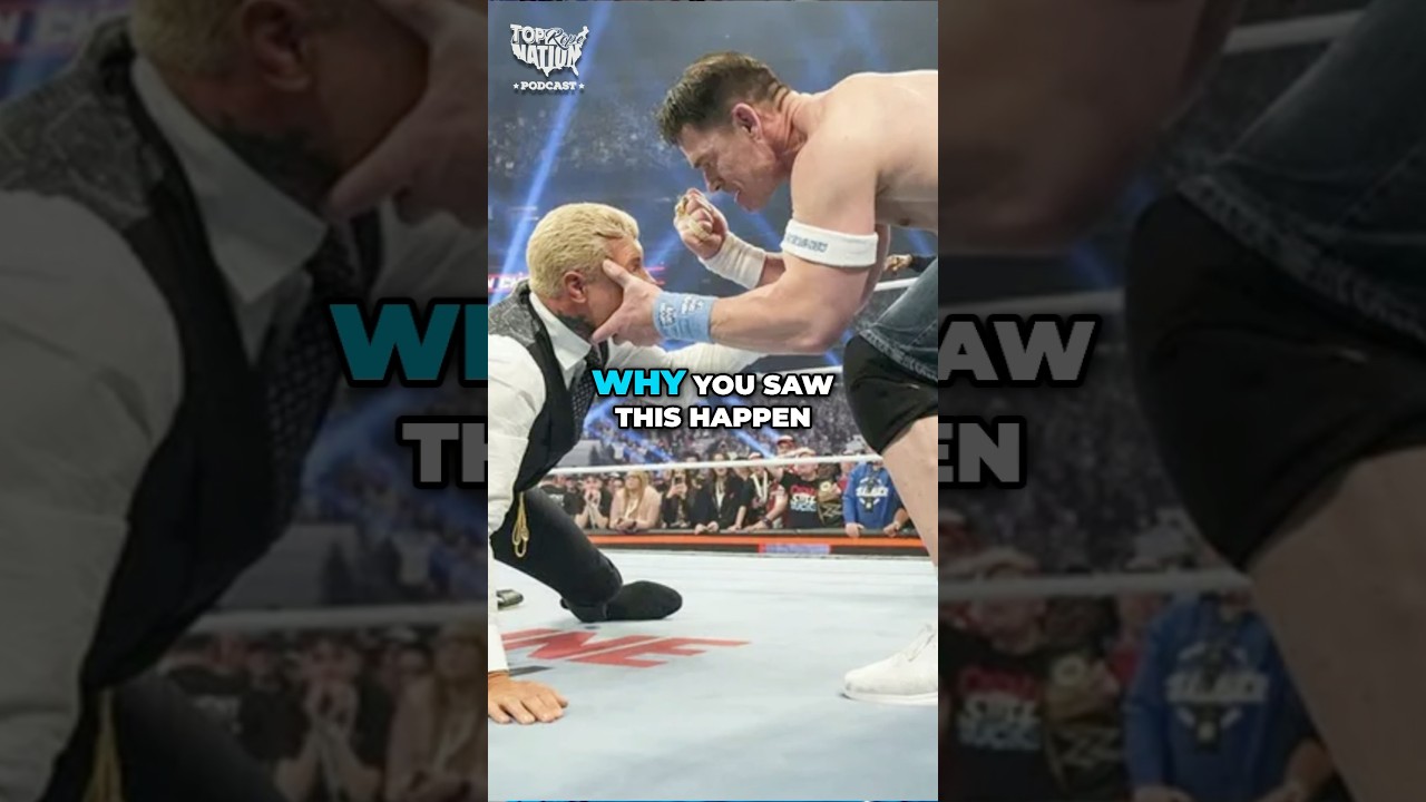 Cody Rhodes Made John Cena’s Heel Turn Possible