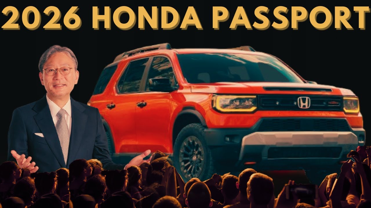 New 2026 Honda Passport: A Rugged Redesign for Adventurous Drivers ...