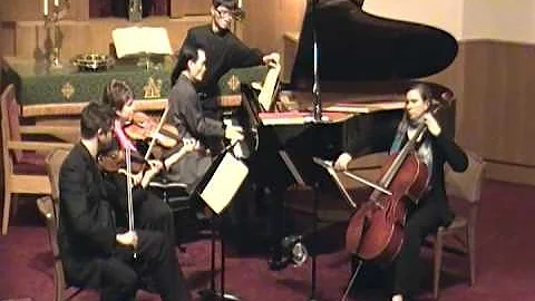 Mozart Piano Quartet in E flat Major, K  493- 3rd ...
