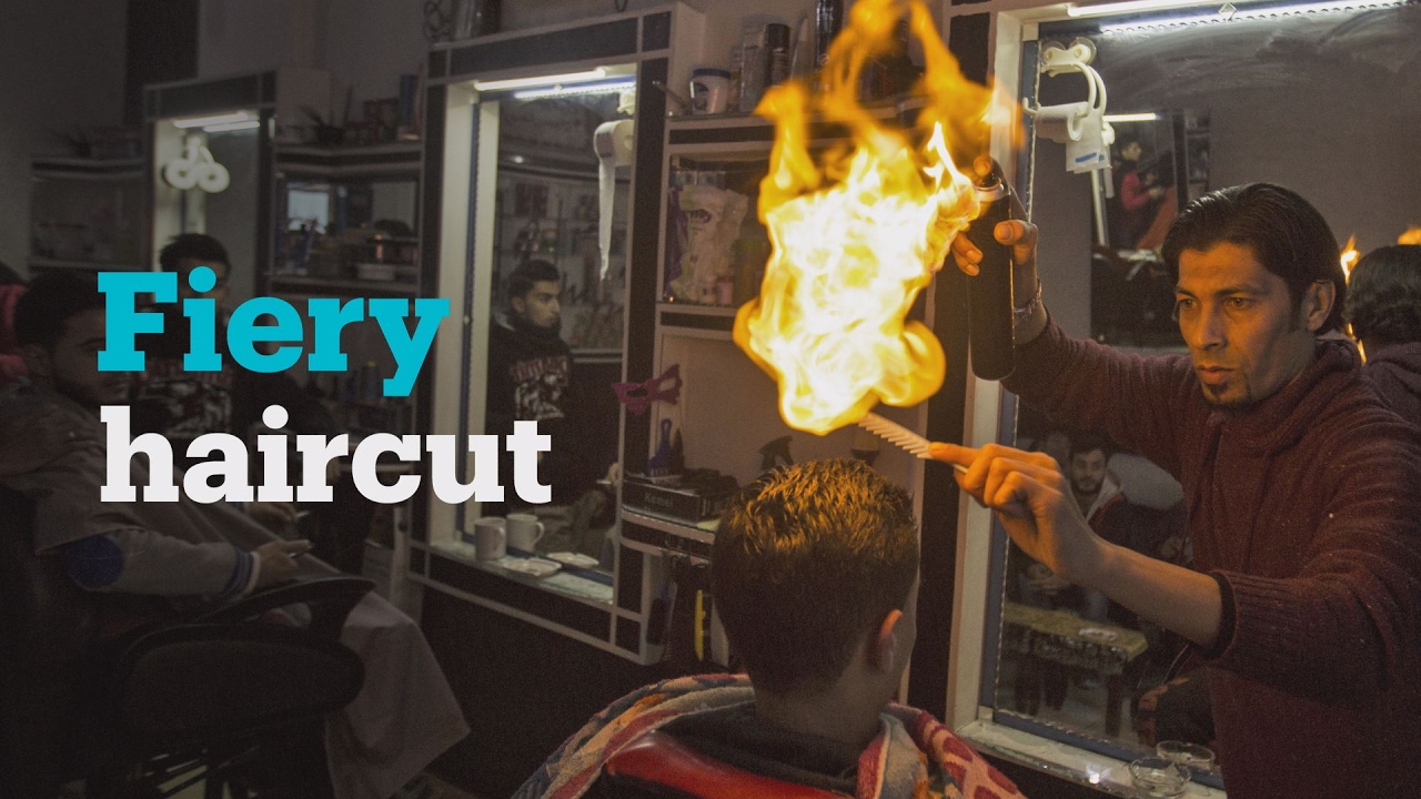 Hair styled by fire YouTube