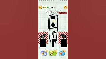 #Draw 2 Save:Stick Man Puzzles  Level 96 Answer very easy tips#