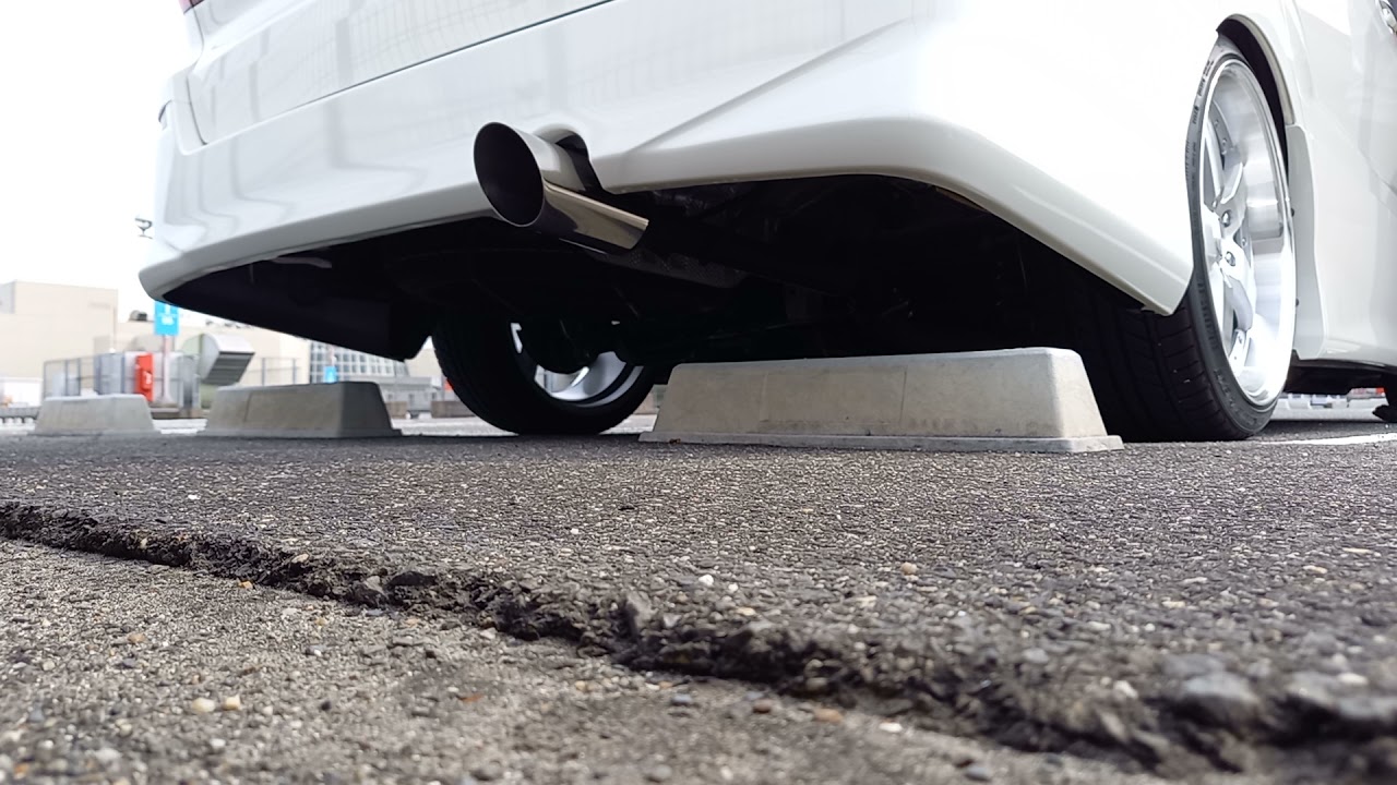 10系アルファード前期 爆音皇帝マフラー