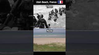 THEN and NOW pictures From WW2 #military #army #usa #ww2 #war #shorts #history 15-----=