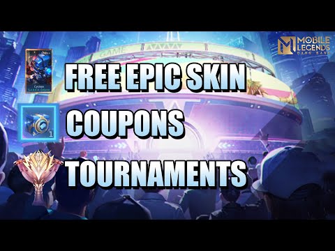 FREE EPIC SKINS, TOURNAMENTS AND COUPONS – ADVANCE SERVER EVENTS