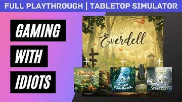 Two Cranes Round 1 = OP! | Everdell + Expansions | Playthrough | Tabletop Simulator | 2021-07-18