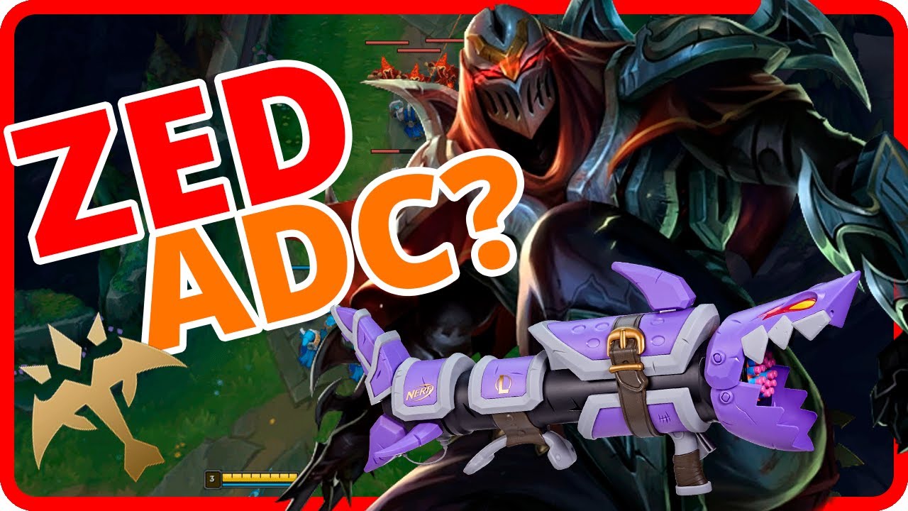 Cuando tu compañero pickea Zed ADC