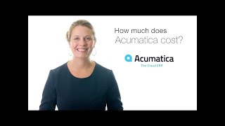 Information A Quick Explanation of Acumatica Cloud ERP Pricing News