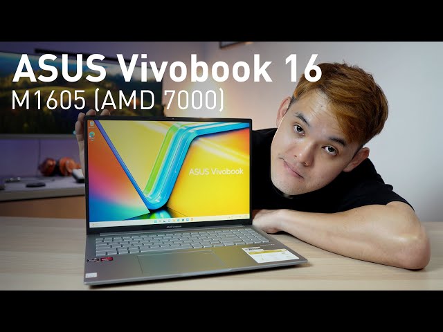 ASUS Vivobook 16 (X1605) review - affordability comes at 16 inches