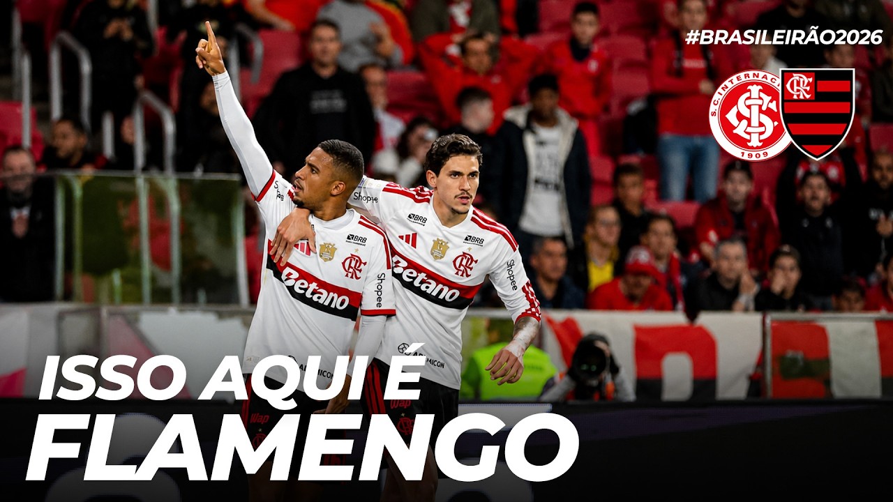 ISSO AQUI É FLAMENGO | INTERNACIONAL 1X1 FLAMENGO | BRASILEIRÃO (29/07/2026)