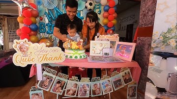 P2. Show thực tế tại nhà || Tiệc mừng thôi nôi con trai tròn 1 tuổi || Mixer Yamaha 01v96VCM.