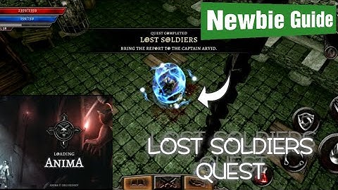 AnimA ARPG Lost Soldiers Quest