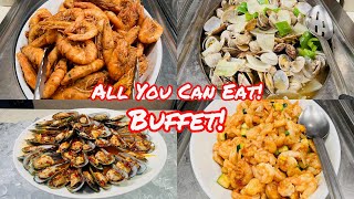 ALL YOU CAN EAT SEAFOOD & SUSHI BUFFET IN SAN DIEGO! EAT AS MANY AS YOU CAN!