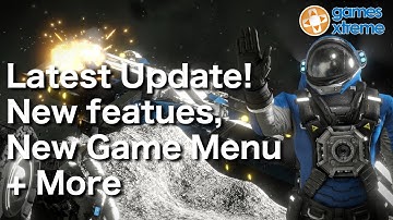 Space Engineers Xbox One Tutorial Part 5 - Main Game Menu and new Features/Settings