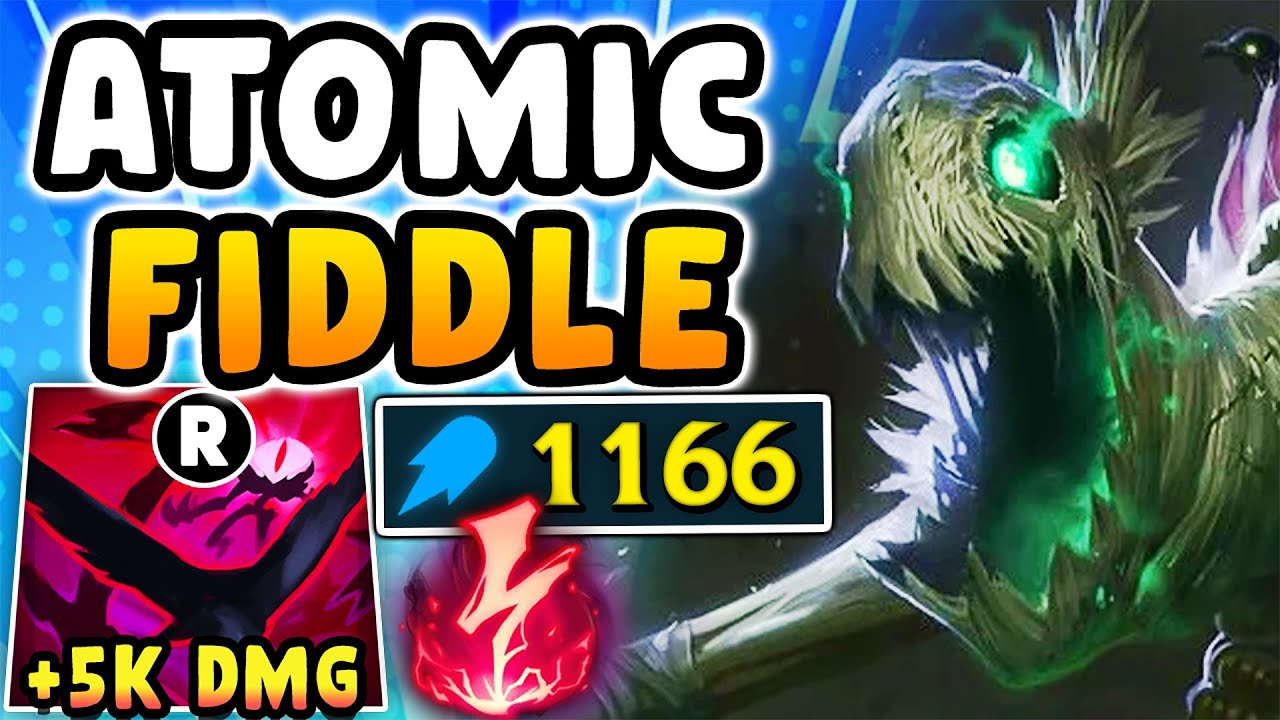 1100+ AP Fiddlesticks Makes The Entire Enemy Team DISAPPEAR (WHAT IS THIS DAMAGE)