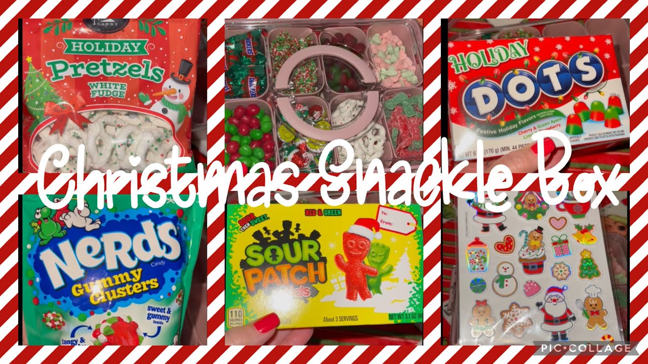Pack My Christmas Snackle Box With Me! 🎄🎅🏻❤️💚