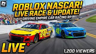 Driving Empire NEW NASCAR UPDATE AA GAYA! 🔥 Unlimited Racing &amp; Roleplay Live