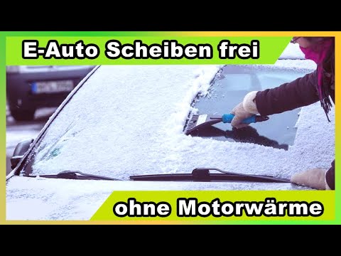 Eisfreie Scheiben - So lang dauert's wirklich beim E-Auto